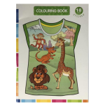 Animal Sticker and Writing Activity Book (18 Page) 